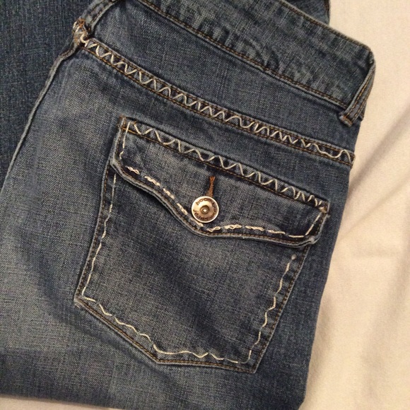 Boom Boom Wide-Leg Capri Jeans Size 14W